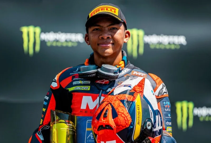 Kisah Luar Biasa Hakim Danish, Rival Veda Ega Pratama yang Cetak Sejarah Manis di Moto3 2026