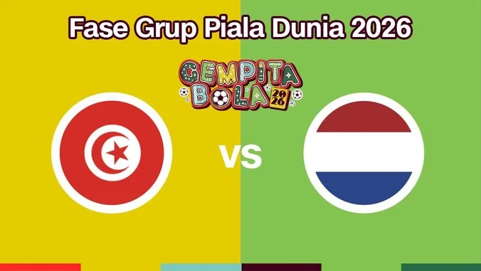 LIVE REPORT: Tunisia vs Belanda di Piala Dunia 2026
