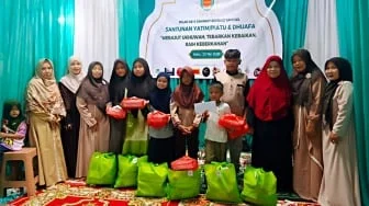 PT Pegadaian CPS Pondok Aren Kolaborasi dengan Sahabat Berbagi Tangsel Gelar Santunan Yatim & Dhuafa
