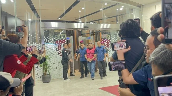 Sony Sonjaya di Gedung Bundar, Kamis (18/6/2026). [Suara.com/Faqih]