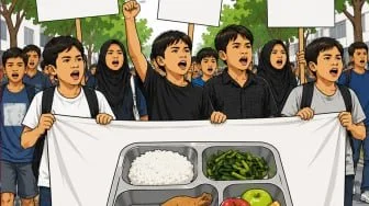 Geger Siswa SD Demo Dukung MBG, Saat Hak Anak Dirampas Demi 'Syahwat' Orang Dewasa