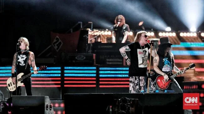 Guns N' Roses Akan Konser di Stadion Madya Jakarta 21 November