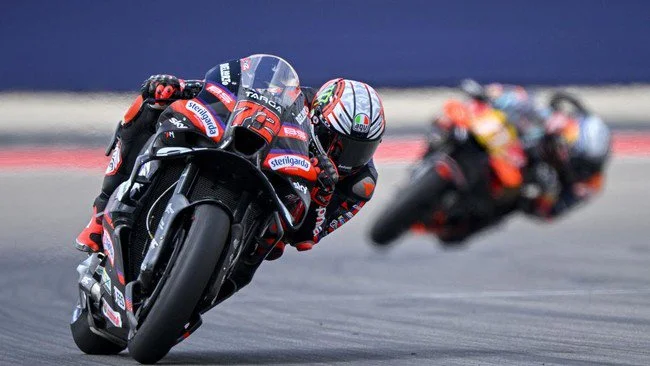 Hasil Practice MotoGP Belanda: Alex Marquez Crash, Bezzecchi Tercepat