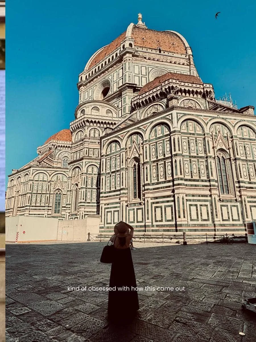 Hesti Purwadinata jalan-jalan di Kota Florence