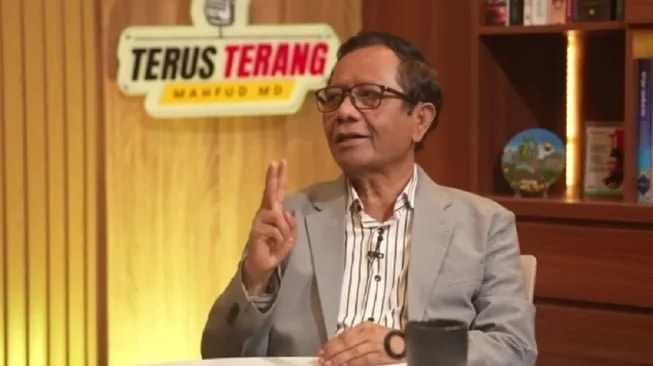 Mantan Menko Polhukam Mahfud MD. (bidik layar video)