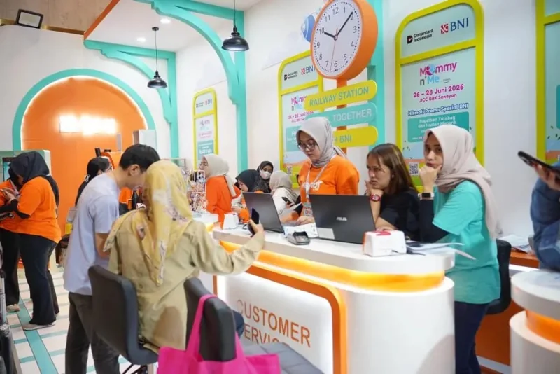 BNI Permudah Transaksi dan Hadirkan Beragam Promo di Mommy n Me 2026