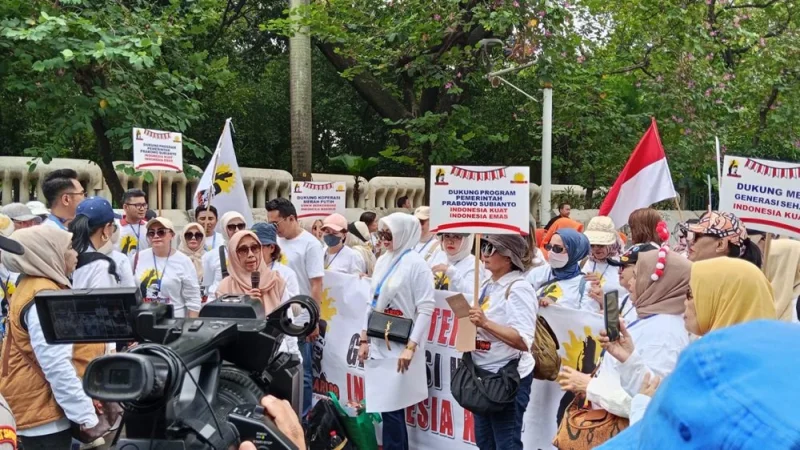 Relawan Matahari 08 Dukung Program Prioritas Prabowo, Sampaikan Delapan Poin Tuntutan