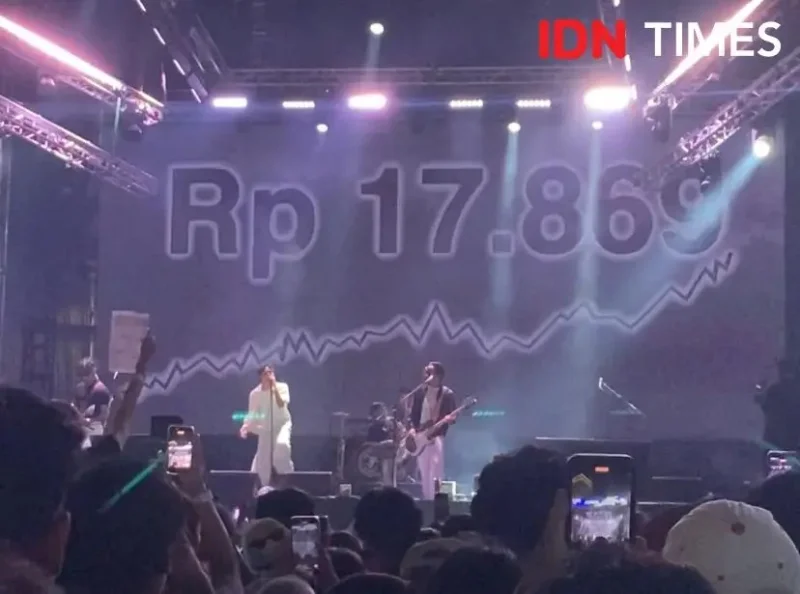 Gebrak Localfest 2026, .Feast Tampilkan Grafik Rupiah Melemah di Stage