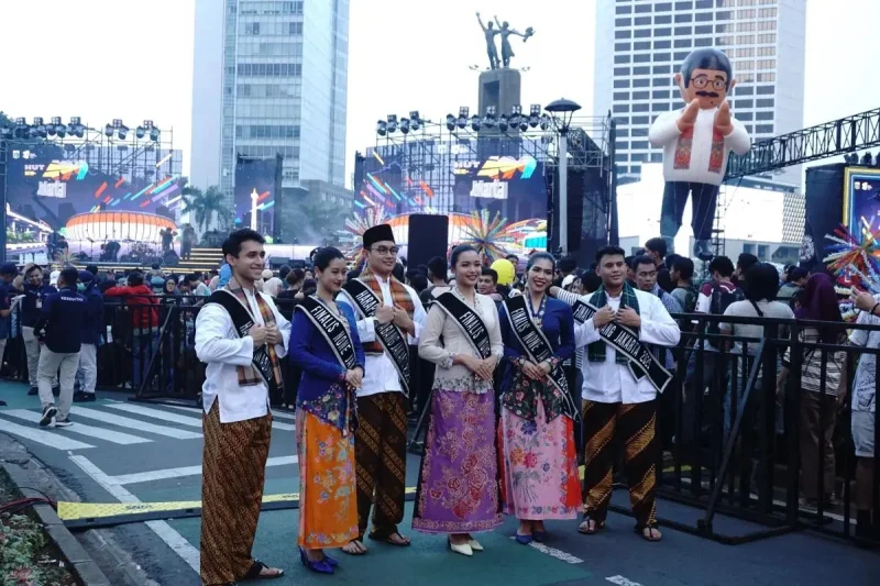 Jakarta Sambut 5 Abad lewat Perayaan Meriah HUT ke-499 di Bundaran HI