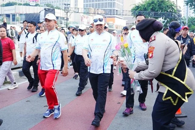 Gelar Pekan Olahraga, Kapolri: Terus Bersama Masyarakat Jelang Hari Bhayangkara