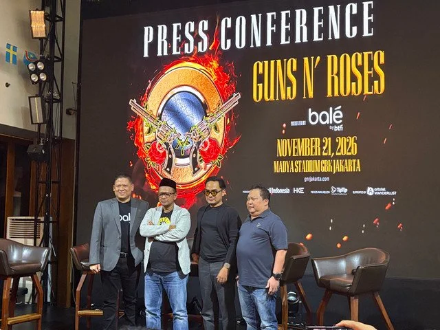 Guns N’ Roses Kembali Guncang Jakarta, Promotor: Terbesar yang Pernah Digarap