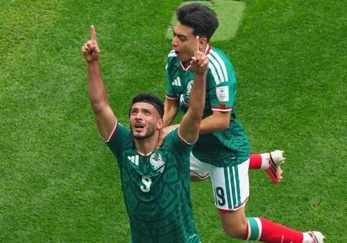 Timnas Meksiko tampil sempurna di fase grup. (Instagram/@raulalonsojimenez29)