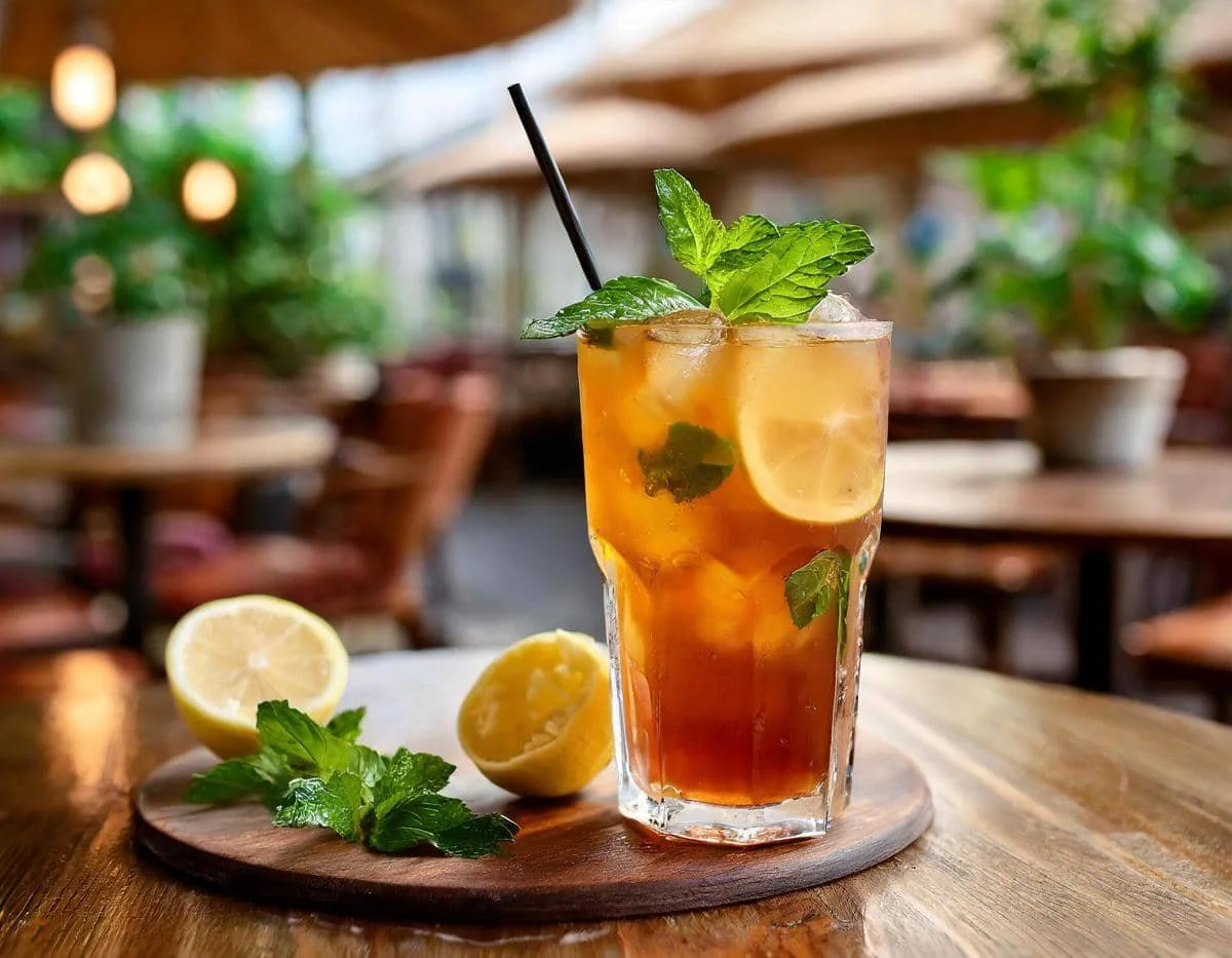 ilustrasi es lemon tea