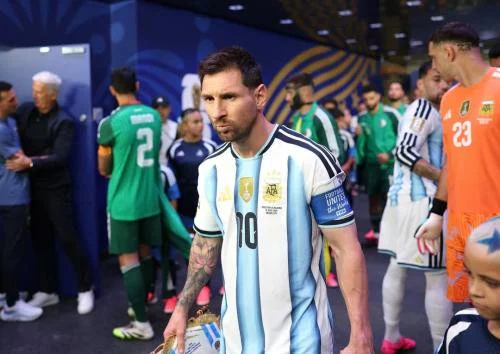 Lionel Messi timnas Argentina vs Aljazair di Piala Dunia 2026 (Instagram/afaseleccion)
