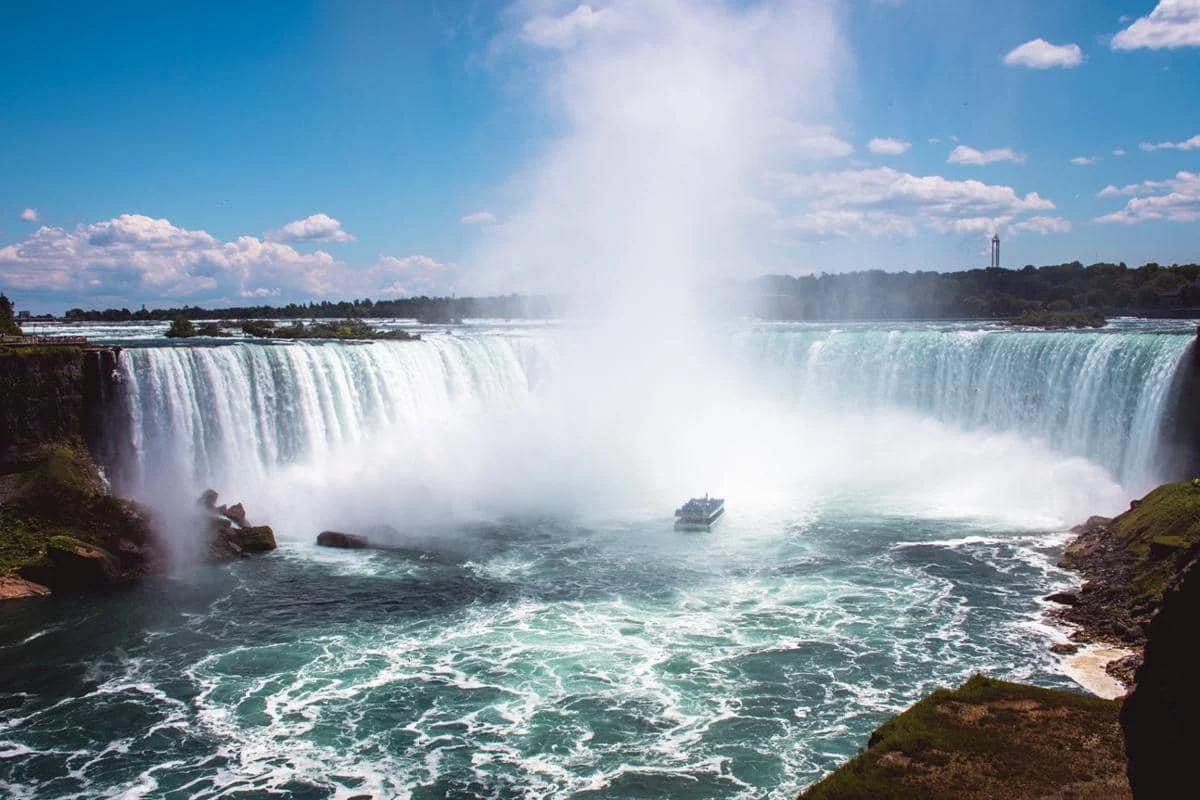 ilustrasi pemandangan Niagara Falls (pexels.com/Gabriel Tovar)