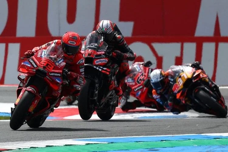 Marc Marquez juara MotoGP Belanda 2025. 