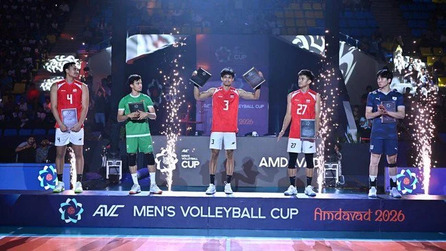 Daftar Penghargaan AVC Men's Cup: Boy Arnez MVP, Indonesia 4 Gelar