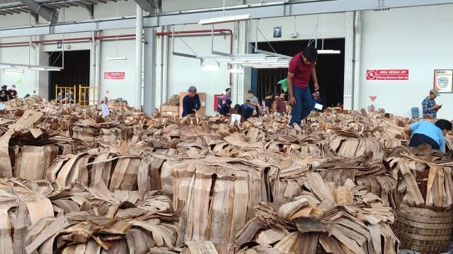 Tembakau hasil panen petani di Temanggung, Jawa Tengah. [Dok. Serat.id]