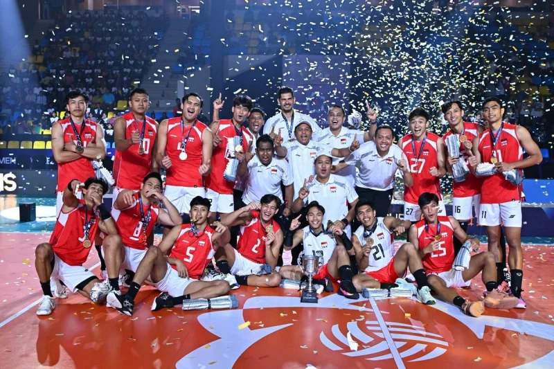 Rekap Perjalanan Timnas Voli Indonesia Hingga Jadi Juara AVC Cup 2026
