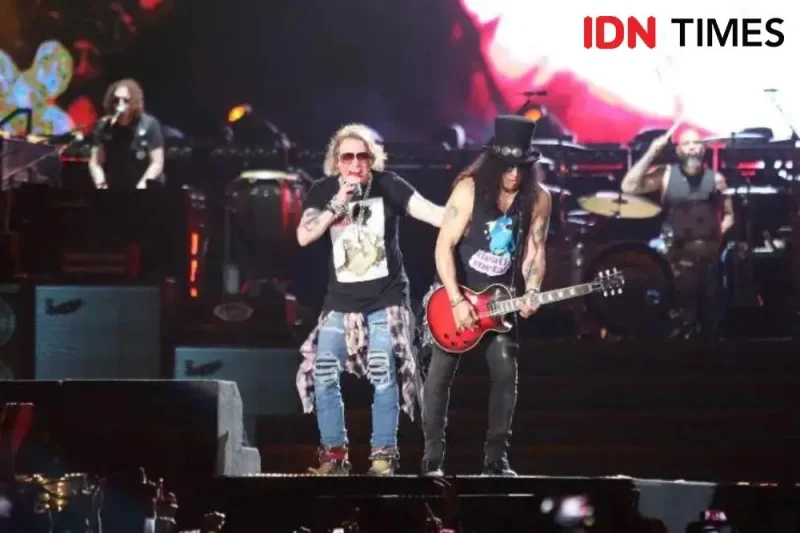 Harga Tiket Konser Guns N' Roses di Jakarta 2026, Mulai dari Berapa?