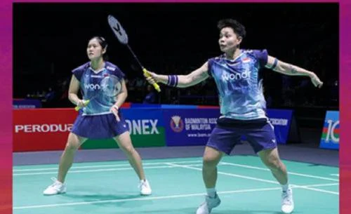 Lanny dan Apriyani Rahayu lolos ke 16 besar Malaysia Masters 2026 @INABadminton
