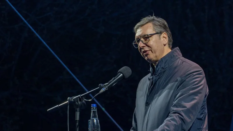 Presiden Serbia Aleksandar Vučić Umumkan Pengunduran Diri