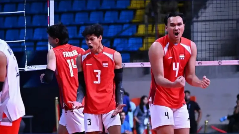 Ngerinya Opposite Spiker Timnas Voli Putra Indonesia di SEA V League 2026: Reidel Toiran Ajak 1 Ikon