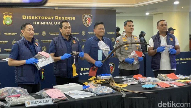 Polda Metro Tangkap 2.054 Tersangka Kejahatan Jalanan hingga Juni 2026