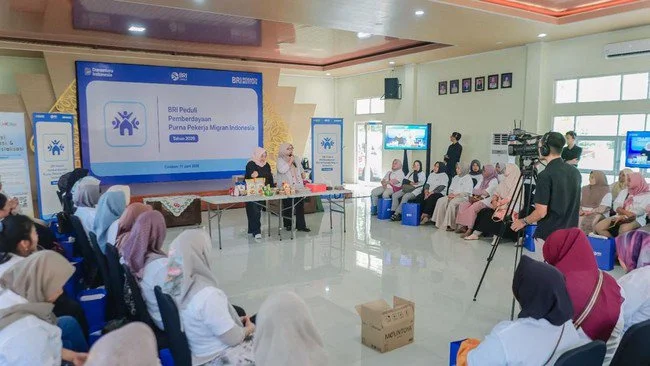 BRI Peduli Gelar Pelatihan Kewirausahaan Bagi Eks PMI di Cirebon