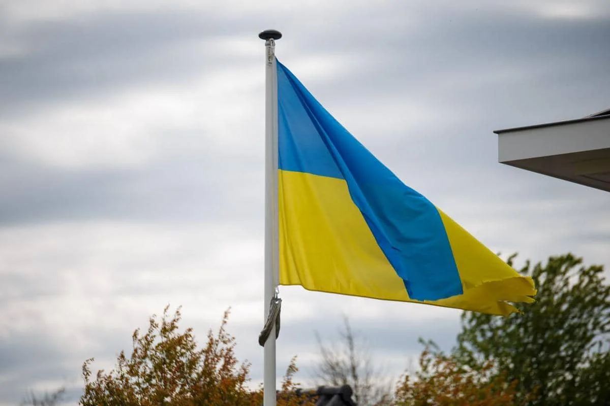 ilustrasi bendera Ukraina