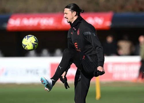 Zlatan Ibrahimovic. ig/acmilan