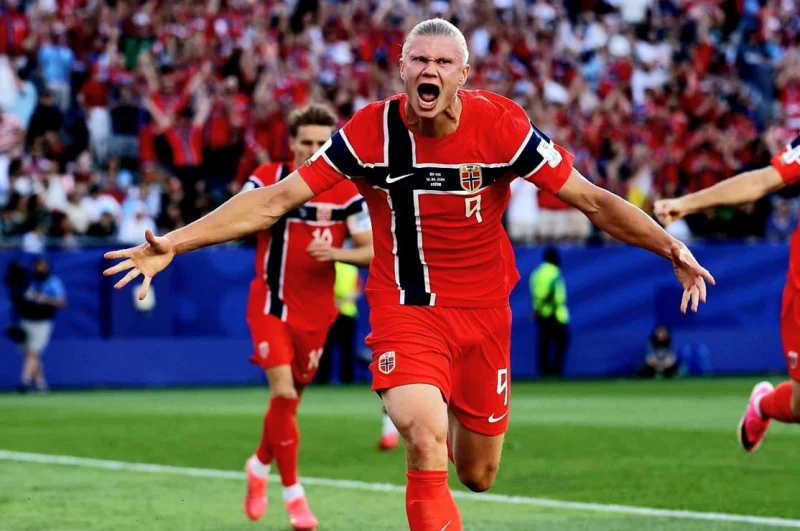 Deretan Rekor Erling Haaland usai Bobol Gawang Pantai Gading di Piala Dunia 2026