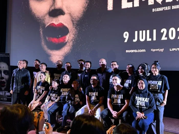 Konferensi pers film Pemikat Jiwa&nbsp;di kawasan Kuningan, Jakarta Selatan, Selasa (30/6/2026).
