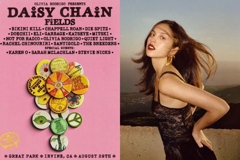 Olivia Rodrigo Hadirkan Festival Musik Daisy Chain Fields, Usung Konsep All-Women Lineup!
