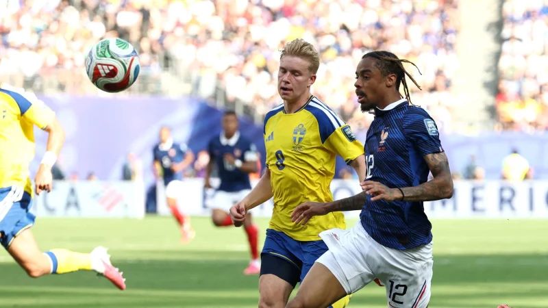 Kelima... Prancis mencetak rekor gol berturut-turut yang belum pernah terjadi sebelumnya di Piala Dunia