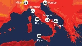 Italia Siaga Gelombang Panas, 4 Orang Sudah Jadi Korban Tewas