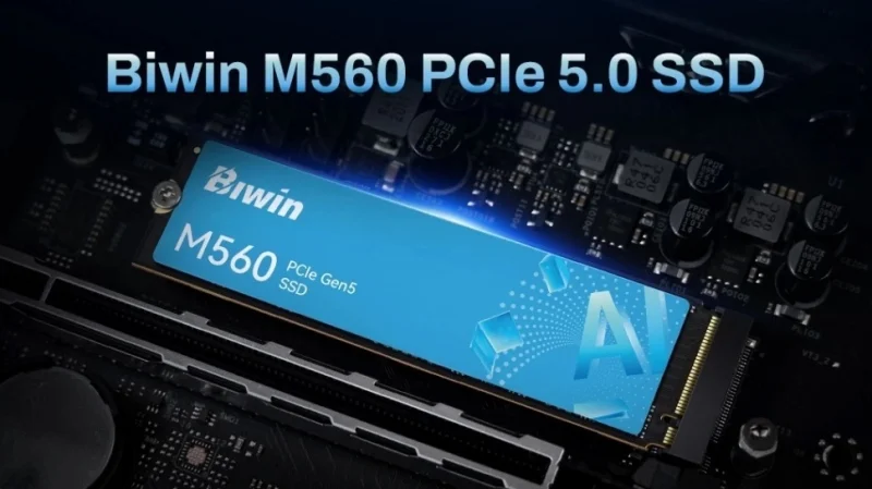 SSD PCIe 5.0 Baru Hadir, Kecepatan Tembus 11.000 MB/s untuk Gaming, AI, dan Editing