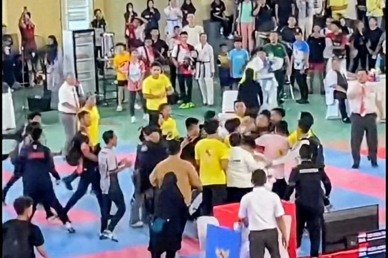 Kejurnas Karate di Lampung Disorot, Keributan hingga Polemik Medali Tuai Keluhan Peserta