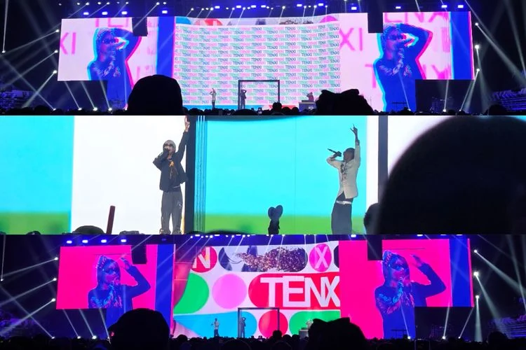 Musisi yang mempopulerkan genre Hip-dut, Tenxi, hadir di Festival Allo Bank 2026.