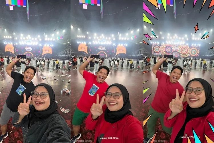 Fitur Galaxy AI create bikin saya bisa edit OOTD ala Cortis REDRED. Caranya tinggal tulis prompt teks saja dalam bahasa Indonesia. Galaxy AI bakal langsung mengeksekusinya.
