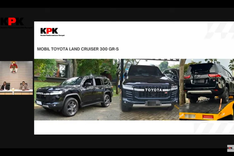 Mobil terkati kasus suap jabatan Bupati Kuansing.