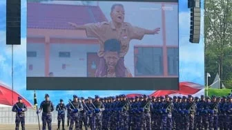 Kisah Siswa Sekolah Rakyat Ditayangkan pada Perayaan Hari Bhayangkara ke-80 di Bogor