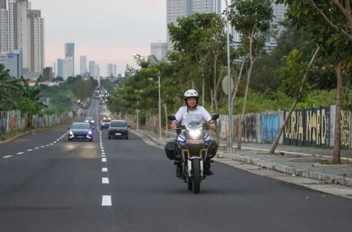 Uji Coba Jalan Radial Road Lontar Jadi Langkah Awal Surabaya Urai Kemacetan di Kawasan Barat