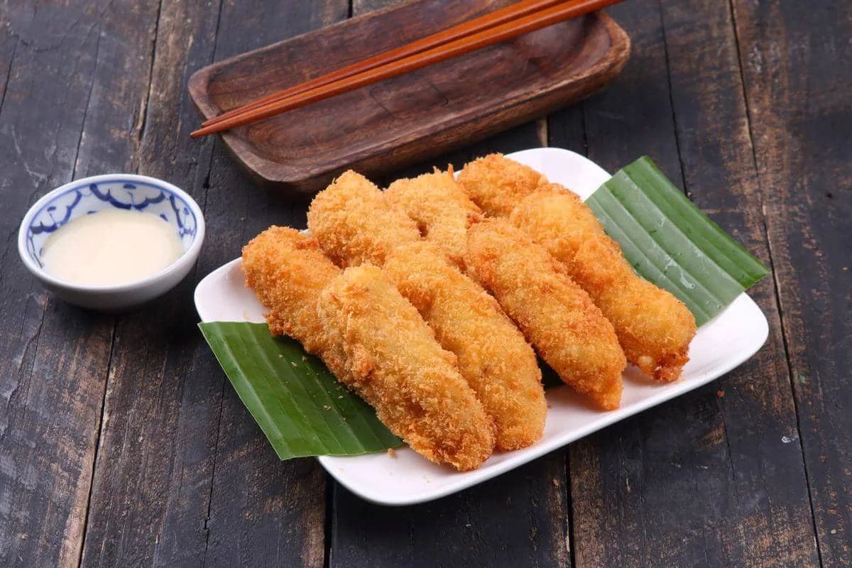 ilustrasi pisang goreng