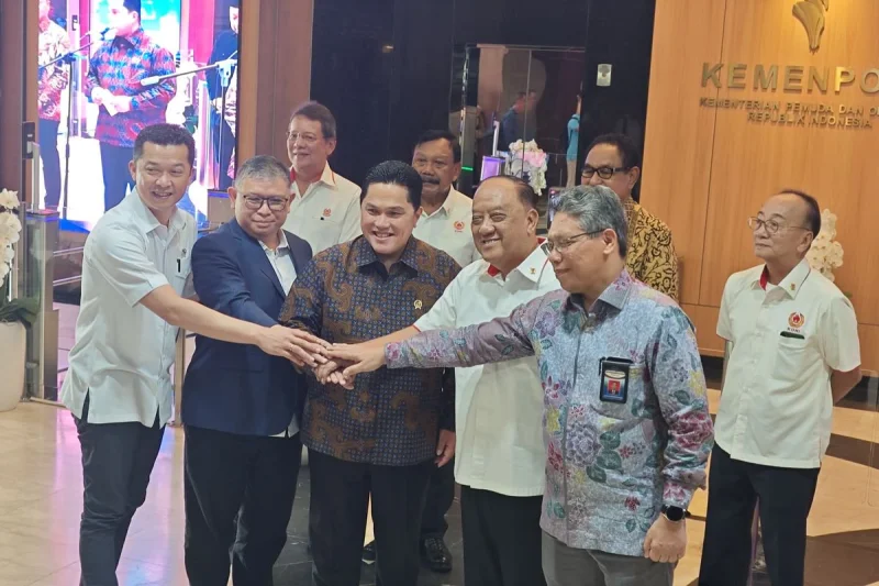 Matangkan Persiapan PON 2028, Menpora Erick Thohir Bentuk Tim Koordinatif Lintas Sektor