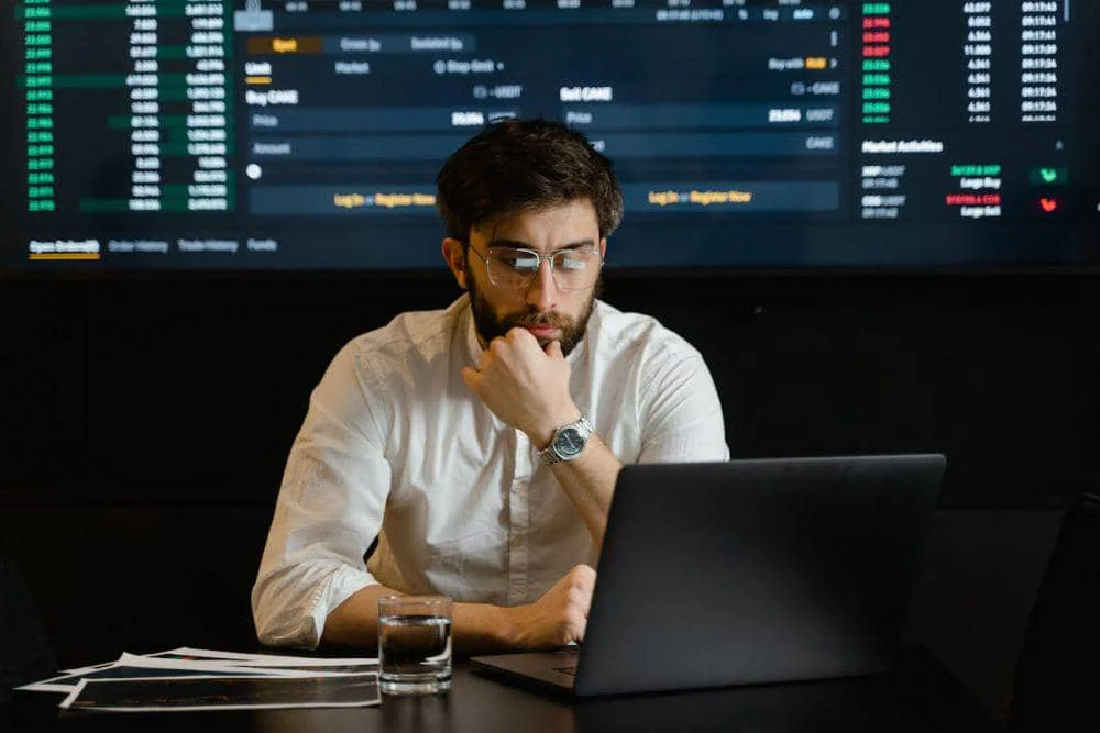 ilustrasi seorang investor