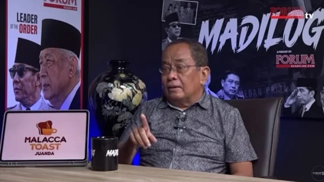 Mantan Sekretaris Kementerian BUMN, Said Didu di podcast Forum Keadilan TV. [YouTube]