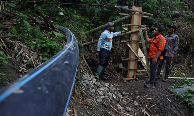 BNPB Resmikan Pemulihan Jaringan Air Bersih 33,3 Kilometer untuk 4.010 KK Terdampak Lahar Merapi di Magelang