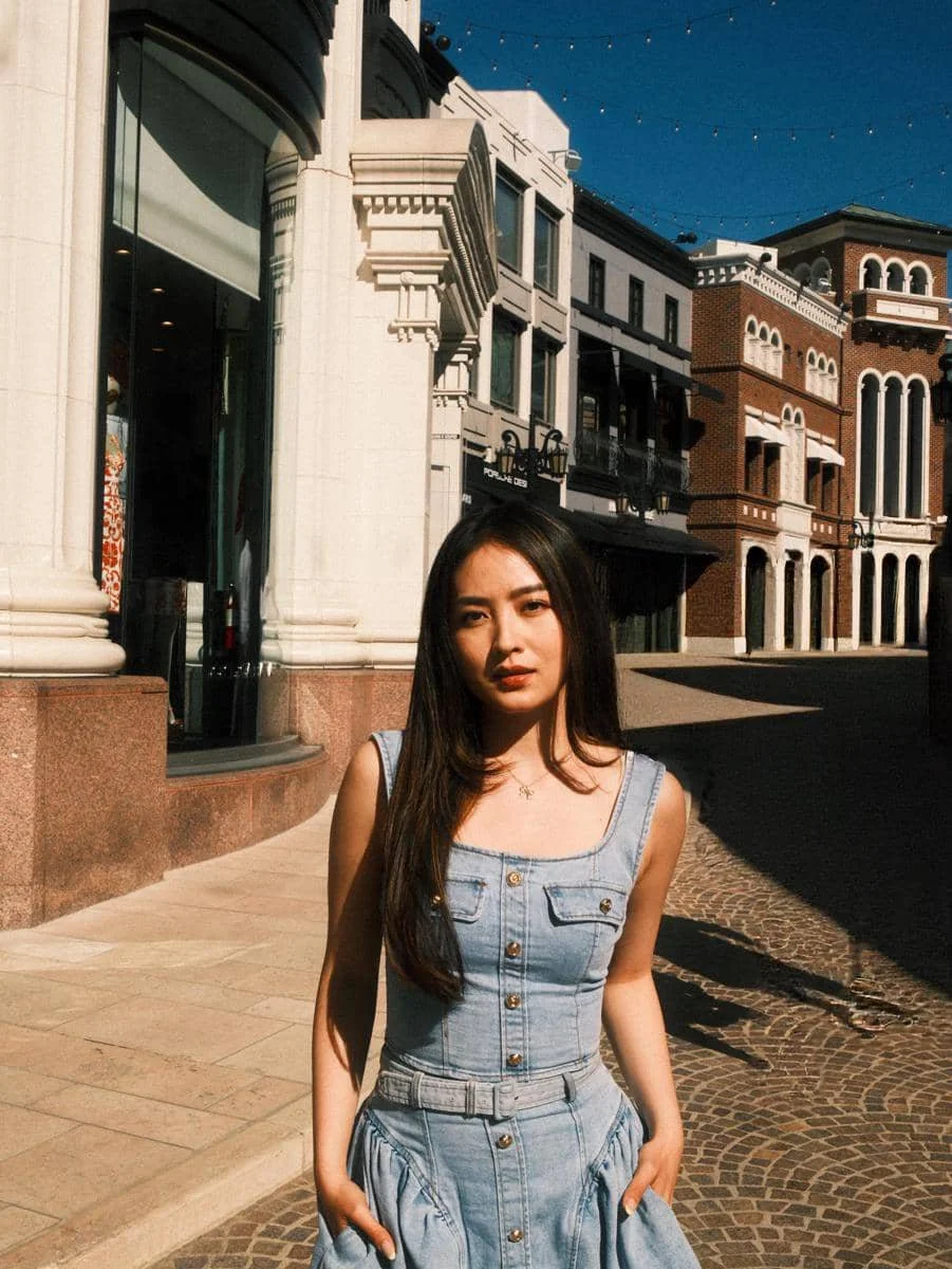 Natasha Wilona jalan-jalan di Rodeo Drive