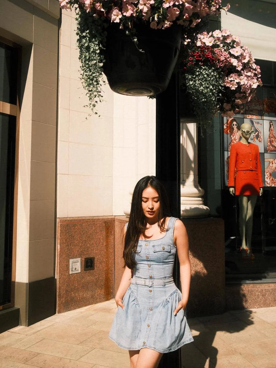 Natasha Wilona jalan-jalan di Rodeo Drive